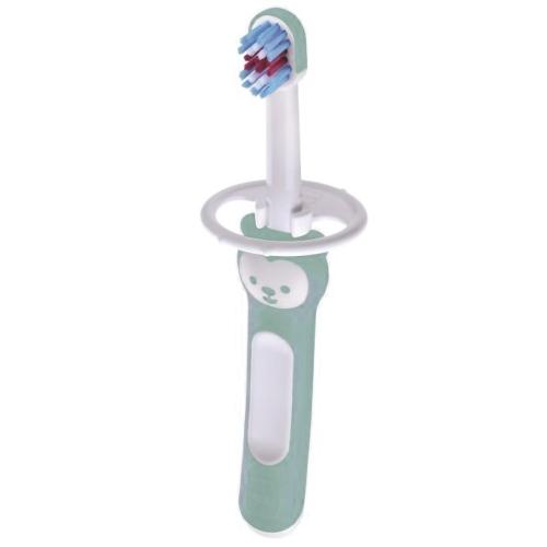 Mam Baby's Brush Βρεφική Οδοντόβουρτσα με Μαλακές Τρίχες 6m+, 1 Τεμάχιο, Κωδ 606 - Τιρκουάζ